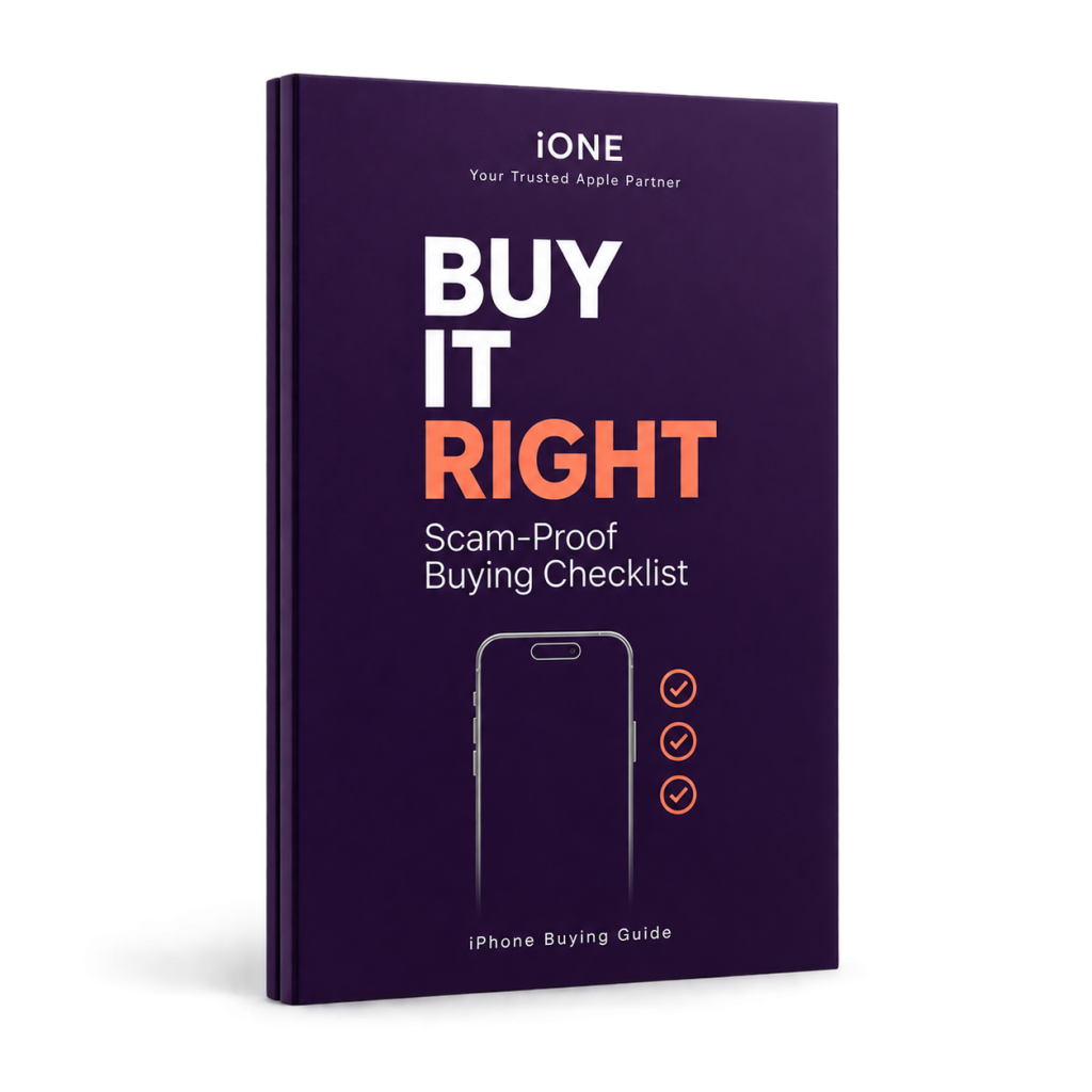 BUY IT RIGHT - Scam-Proof Buying Checklist guide cover